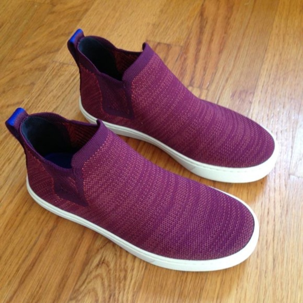 Rothy's Chelsea Boot Plum Melange